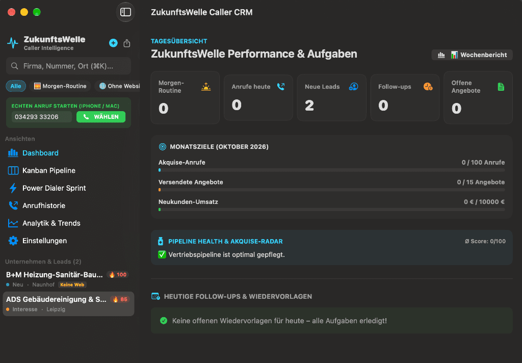 Mac · Dashboard